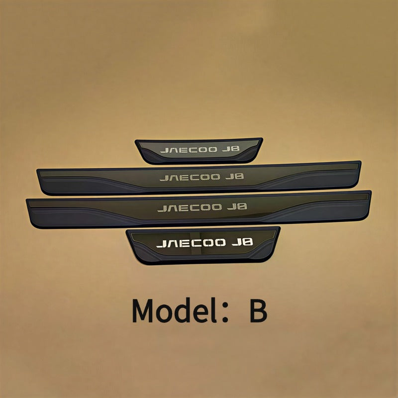Door Sill Protectors Custom Fit for Chery Jaecoo J8-Let us help you explore your 4x4 with us Noxfun