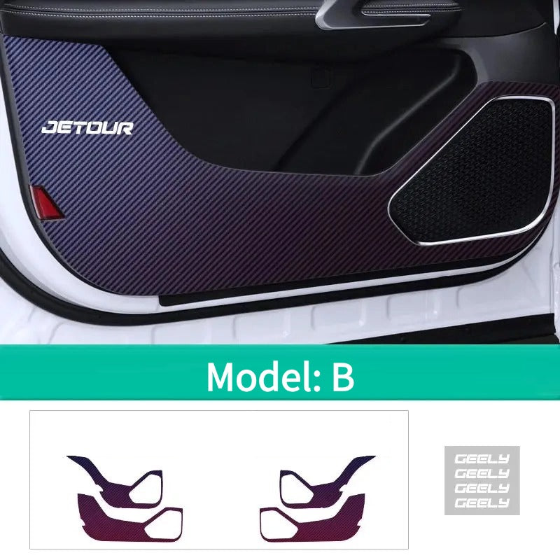 Carbon Fiber Door Anti-Kick Sticker For Chery-Let us help you explore your 4x4 with us Noxfun