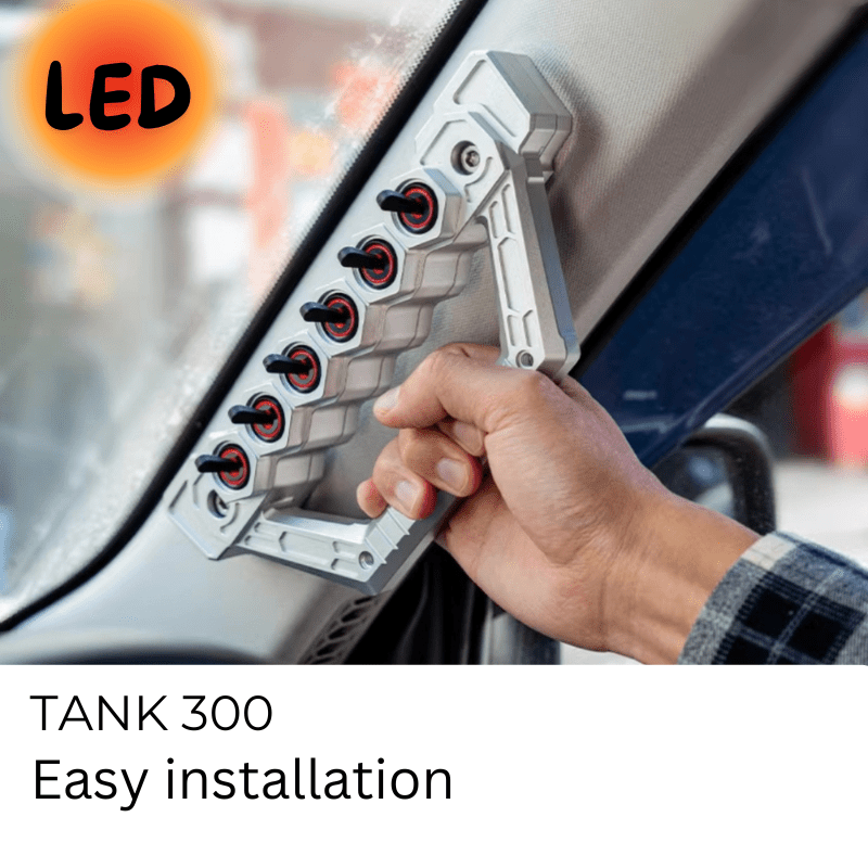 TANK 300 GRAB HANDLE 6 WAY LIGHT SWITCH-Let us help you explore your 4x4 with us Noxfun