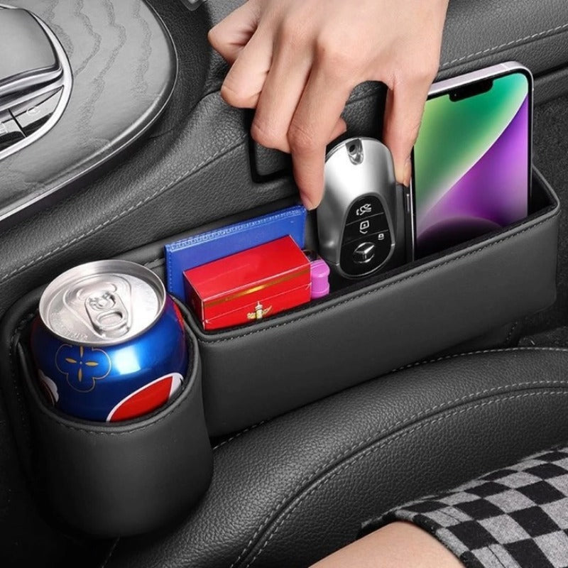Car Seat Gap Storage Bag with Cup Holder-Let us help you explore your 4x4 with us Noxfun