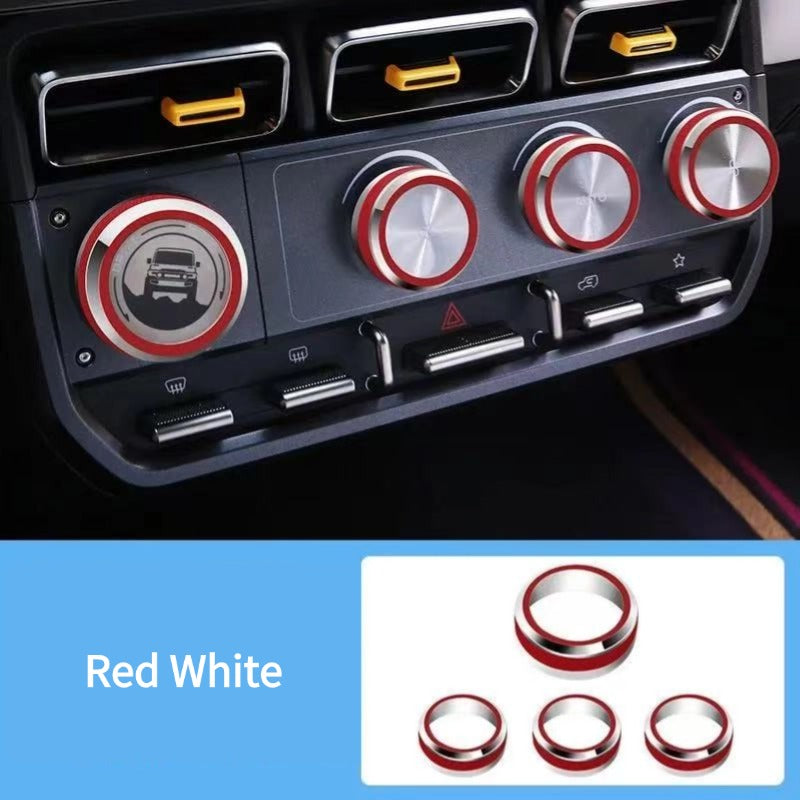Air Conditioning Rotary Knob Protective Cover for Chery iCAR V23-Let us help you explore your 4x4 with us Noxfun