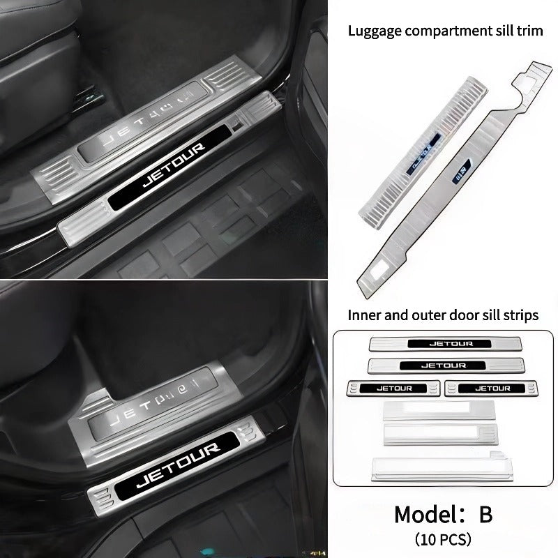 Door Sill Protector For Chery Jetour T2 & Jetour T2 PHEV-Let us help you explore your 4x4 with us Noxfun