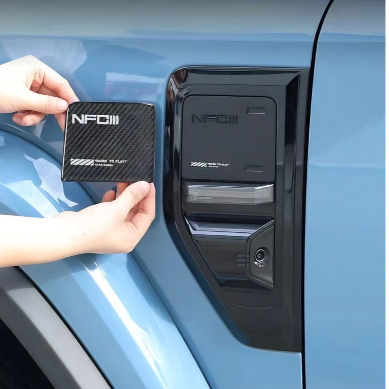 Side Fender Trim Decal for the Chery iCAR V27-Let us help you explore your 4x4 with us Noxfun