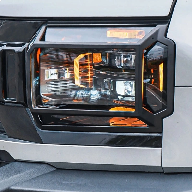 Matte Black Headlight Cover For Chery Jetour T2 & Jetour T2 PHEV-Let us help you explore your 4x4 with us Noxfun