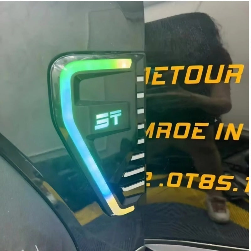 Automotive left and right fender light wings for Jetour T2-Let us help you explore your 4x4 with us Noxfun