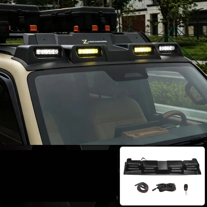 Car Roof LED Spotlights Compatible with Chery iCAR V27-Let us help you explore your 4x4 with us Noxfun