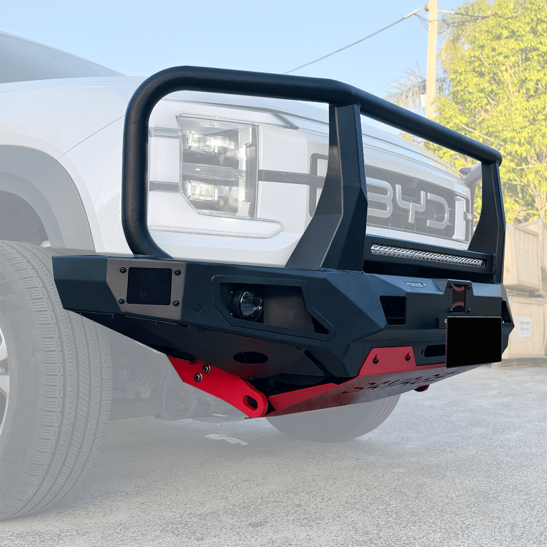 BYD SHARK 6 noxfun ATTACK HOOPED BULL BAR-Let us help you explore your 4x4 with us Noxfun