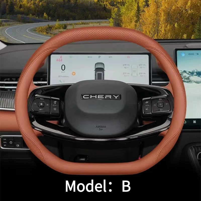 Car steering wheel cover for Chery Omoda C7-Let us help you explore your 4x4 with us Noxfun