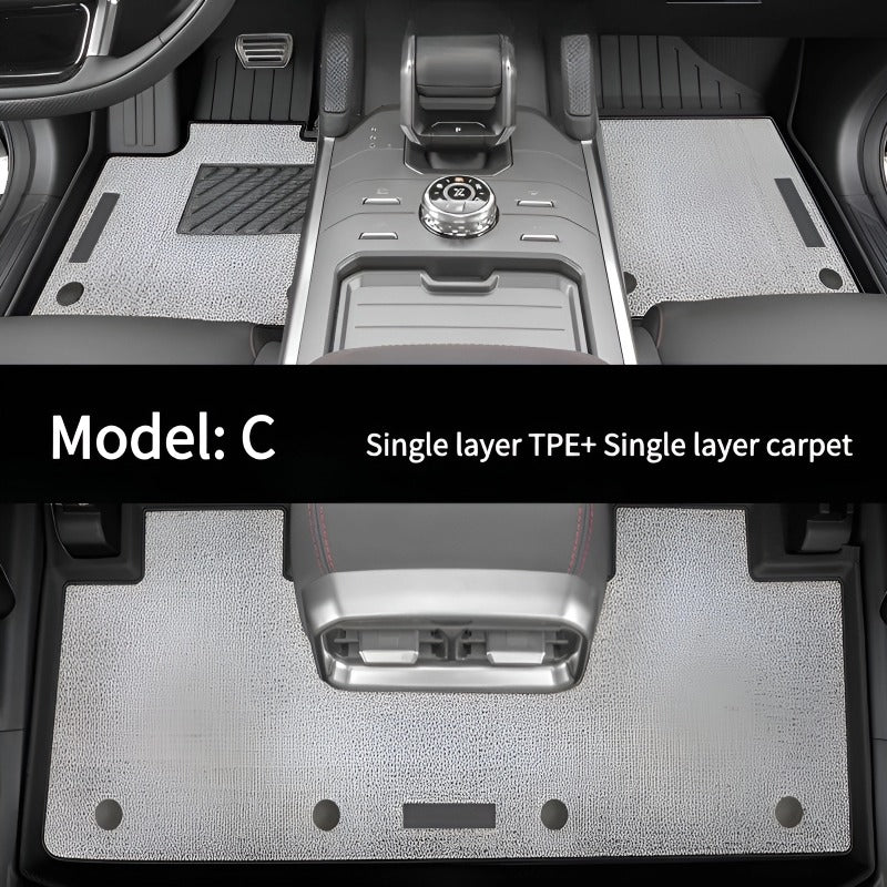 Right Rudder/Left Rudder All Weather Floor Mats Interior Liners for Jetour T2 & Jetour T2 PHEV-Let us help you explore your 4x4 with us Noxfun