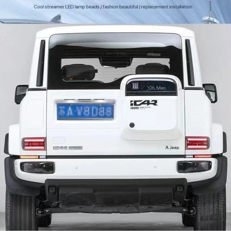 Car Tailgate Rear Bumper Brake Fog Light for Chery iCAR V23-Let us help you explore your 4x4 with us Noxfun