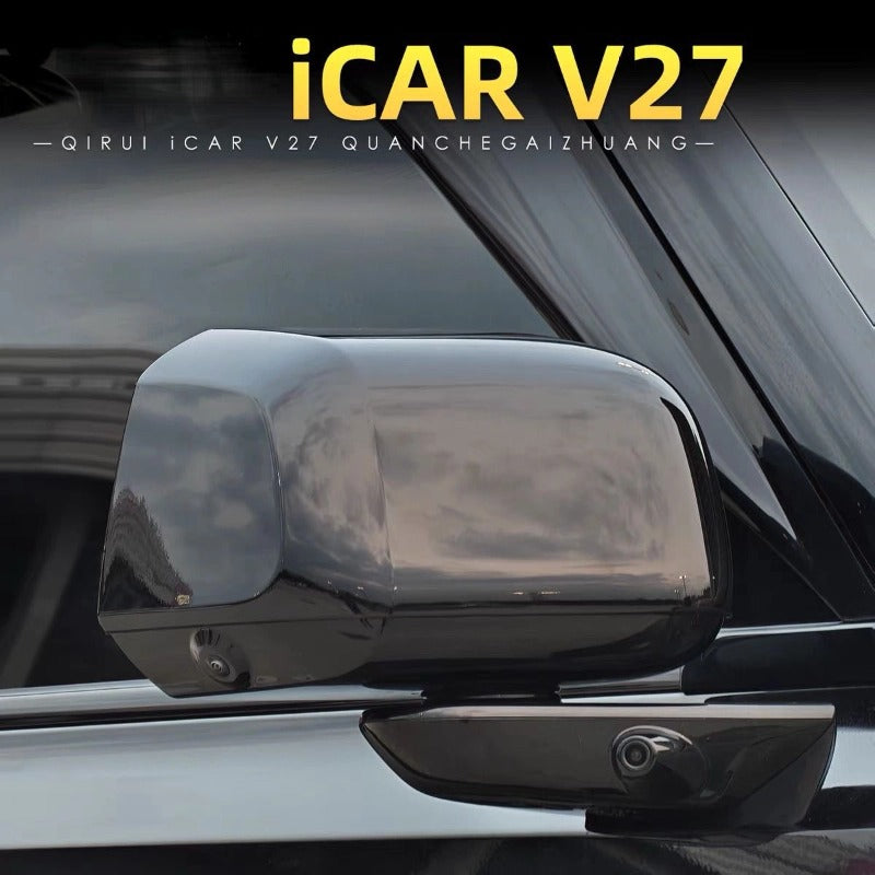 Side Mirror Cover Rain Visor for Chery iCAR V27-Let us help you explore your 4x4 with us Noxfun