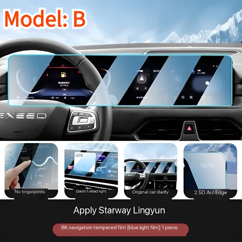 Car Navigation Protective Tempered Film for Chery Exeed TXL-Let us help you explore your 4x4 with us Noxfun