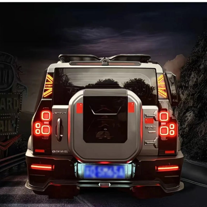 Rear Running Tail Pillar Light Bumper Lamp Kit For Chery Jetour T2 & T2 PHEV-Let us help you explore your 4x4 with us Noxfun