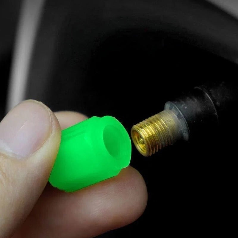 Fluorescent Tire Valve Stem Caps-Let us help you explore your 4x4 with us Noxfun