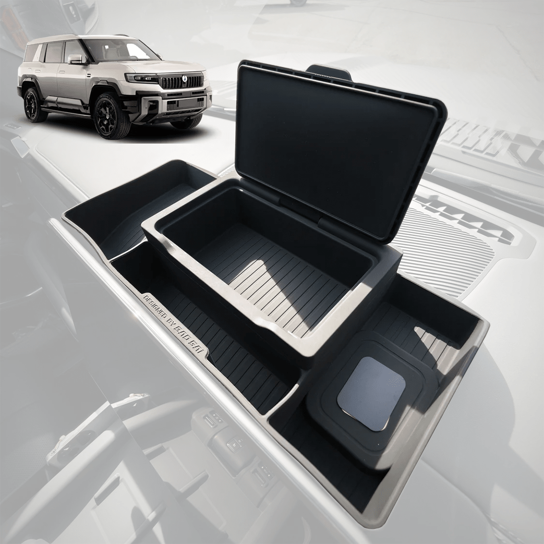 CENTRE SCREEN REAR STORAGE ORGANISER DENZA B8 2026+-Let us help you explore your 4x4 with us Noxfun