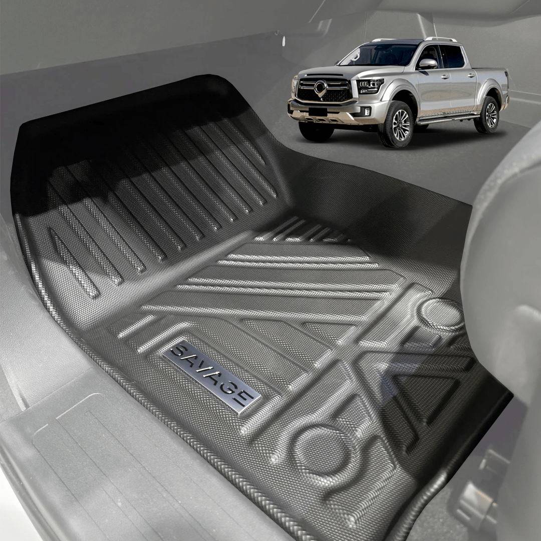 GWM ALPHA 3D MOULDED FLOOR MATS (NOT CANNON)-Let us help you explore your 4x4 with us Noxfun