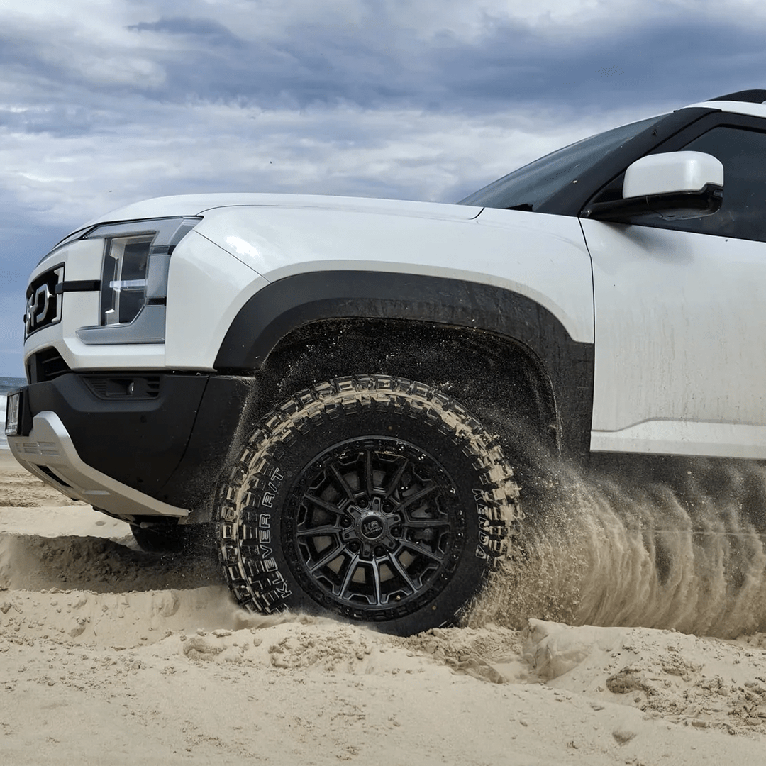 BYD SHARK 6 WARRIOR WHEEL & TYRE PACKAGE-Let us help you explore your 4x4 with us Noxfun