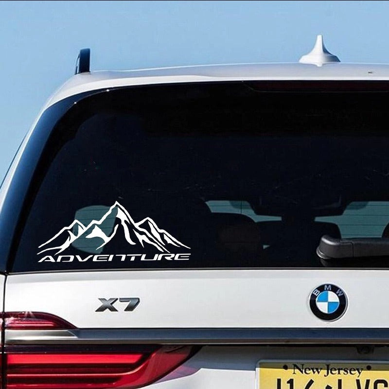 Eye-Catching Car Sticker-Let us help you explore your 4x4 with us Noxfun