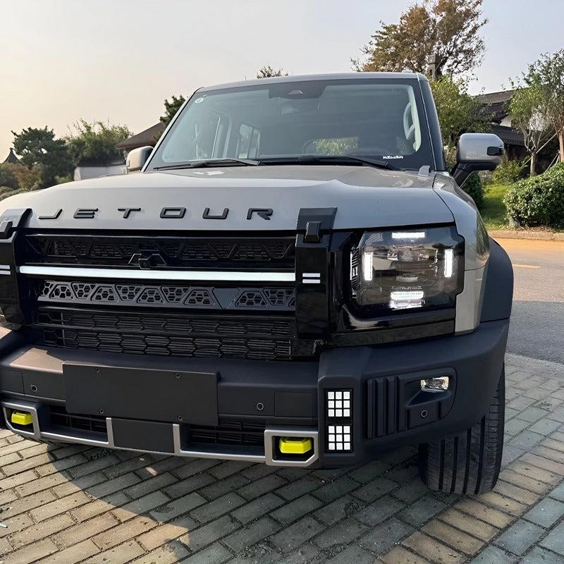Car front centre mesh conversion kit for Chery Jetour T2 & Jetour T2 PHEV-Let us help you explore your 4x4 with us Noxfun