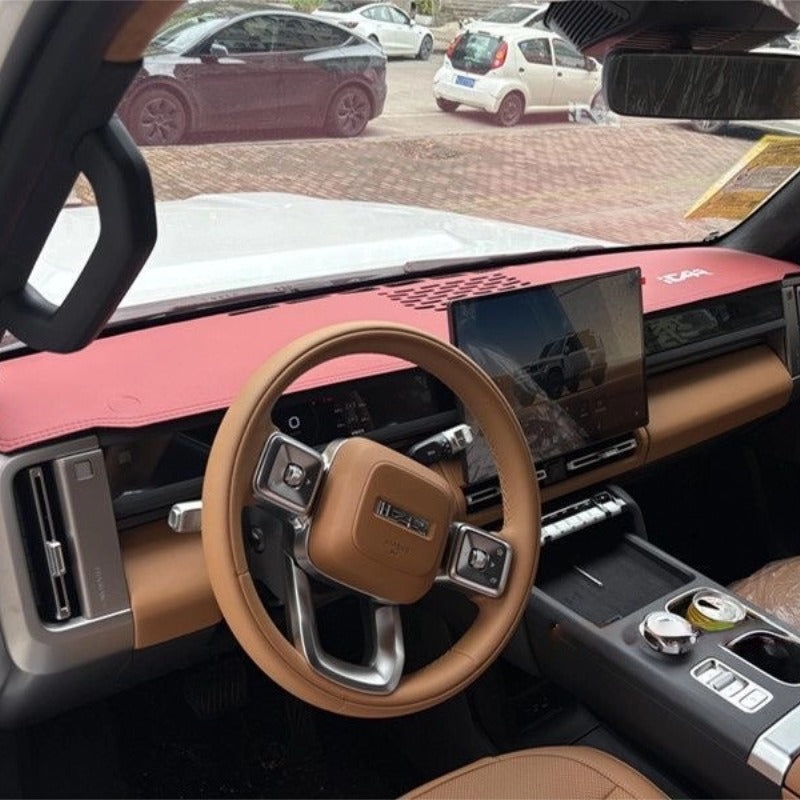 Suede Anti-Glare Dash Mat for Chery iCAR V27-Let us help you explore your 4x4 with us Noxfun