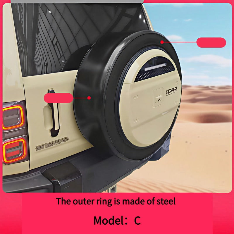 Spare Tire Cover Fits Chery iCAR V27-Let us help you explore your 4x4 with us Noxfun