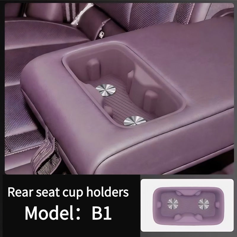 Car Cup Coasters & Phone Anti-Slip Mat for Chery iCAR V27-Let us help you explore your 4x4 with us Noxfun