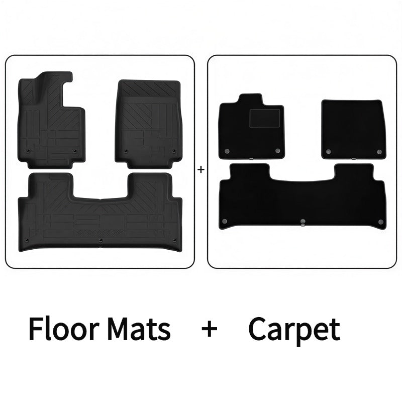 TPE Floor Mats & Trunk Mat for Chery Icar V27-Let us help you explore your 4x4 with us Noxfun