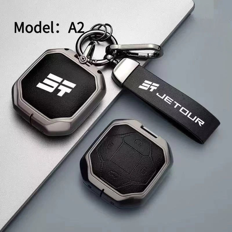 Leather Key Protector for Chery Jetour T2 Jetour T2 PHEV-Let us help you explore your 4x4 with us Noxfun