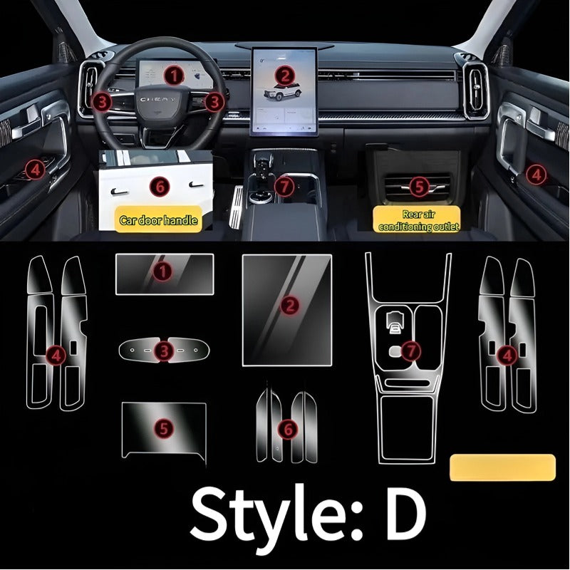 Anti-scratch TPU Protector Film For JAECOO J7 & 7 PHEV-Let us help you explore your 4x4 with us Noxfun