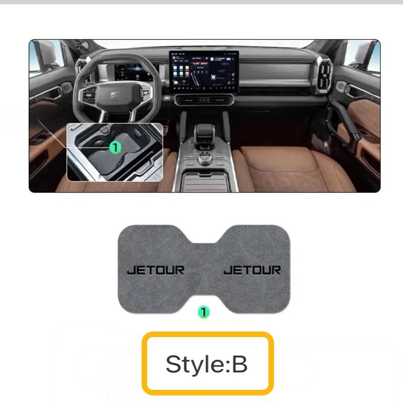 Car Mug Mats for Chery JETOUR T2 & Jetour T2 PHEV-Let us help you explore your 4x4 with us Noxfun
