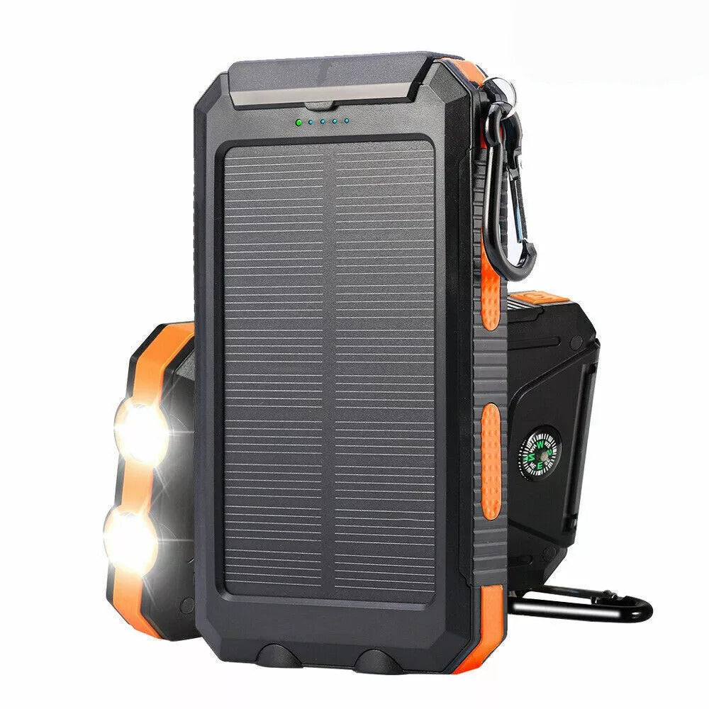 Solar Power Bank Pro 20,000mAh with Twin Flashlight-Let us help you explore your 4x4 with us Noxfun