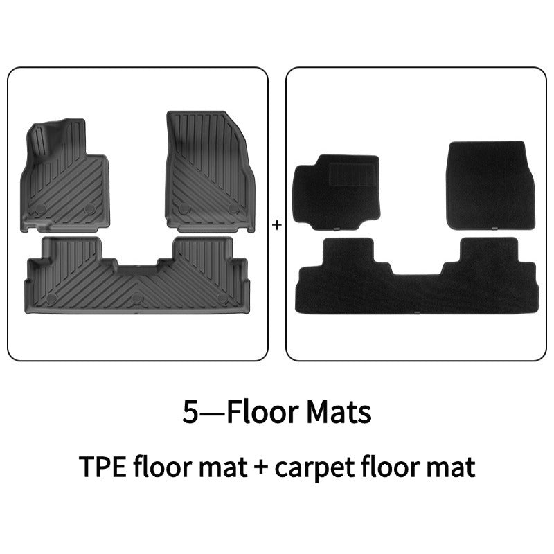 TPE Floor Mats & Trunk Mat for Chery FULWIN T9-Let us help you explore your 4x4 with us Noxfun