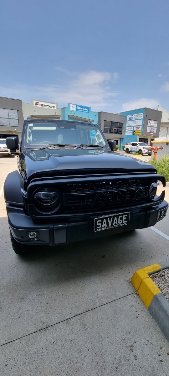 GWM TANK 300 GRILLE with TANK logo #2-Let us help you explore your 4x4 with us Noxfun
