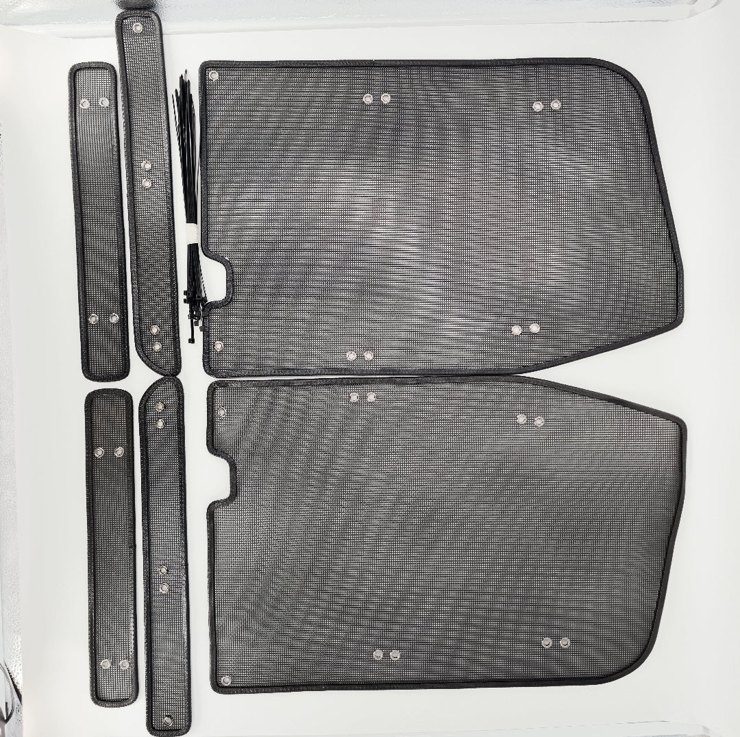 Tank 500 Stainless Steel Radiator Protection Mesh Kit (6-Piece Set)-Let us help you explore your 4x4 with us Noxfun
