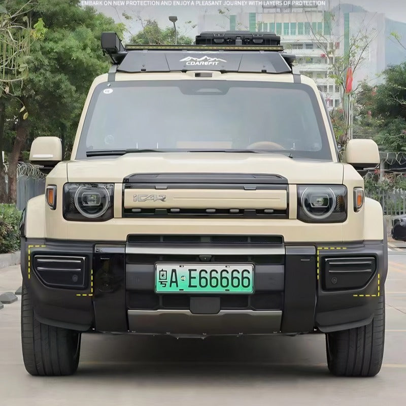 Side Fender Trim Decal for the Chery iCAR V27-Let us help you explore your 4x4 with us Noxfun