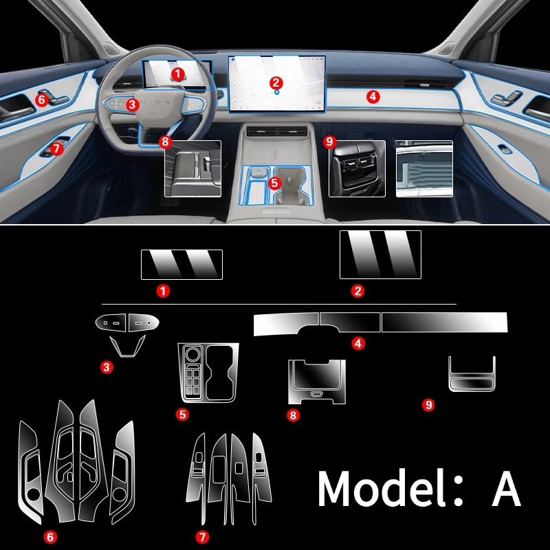 TPU Car Interior Protective Film for Chery Fulwin-Let us help you explore your 4x4 with us Noxfun