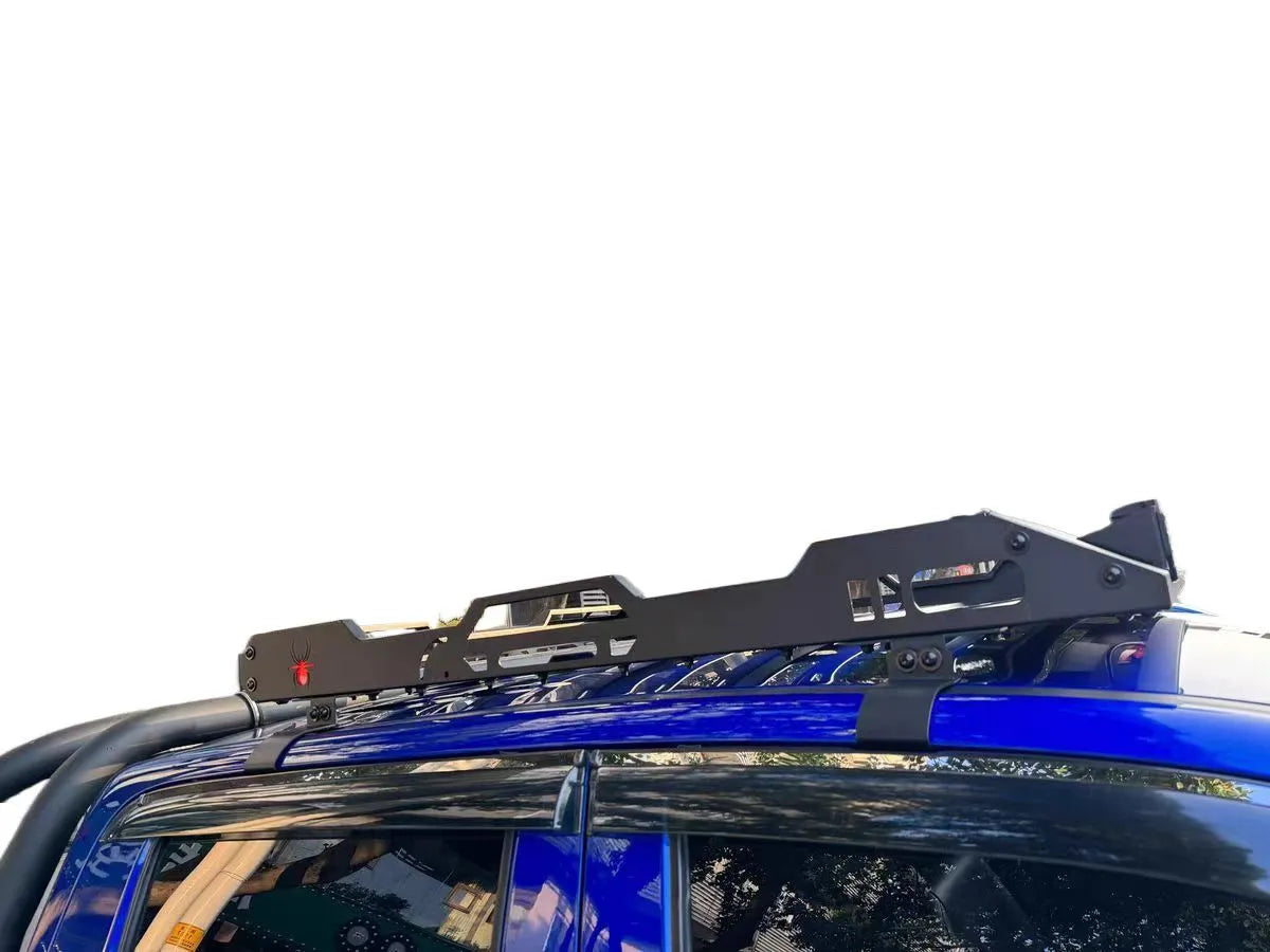 Aluminum Pickup Roof Rack Platform with LED Lights — Fits GWM Cannon, Ford Ranger, BYD Shark 6 & More Detail