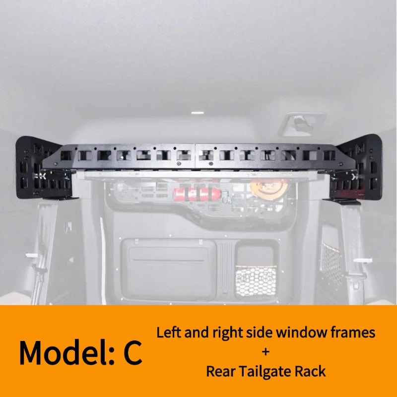 Car Tailgate Expansion Aluminum Conversion for Chery iCAR V23-Let us help you explore your 4x4 with us Noxfun