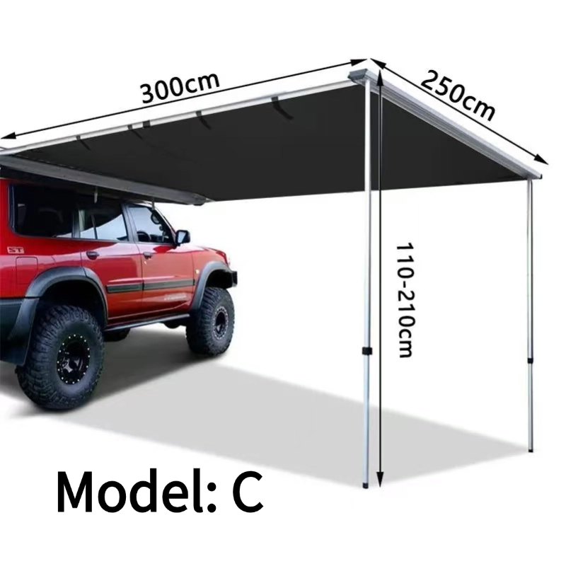 Car Roof Side Sunshade Tent (Aluminum Alloy Material)-Let us help you explore your 4x4 with us Noxfun