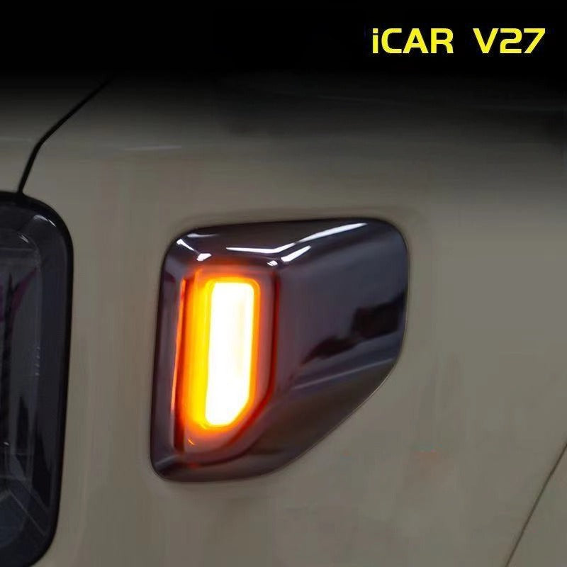 Headlight & Fog Light Trim Covers for the Chery iCAR V27-Let us help you explore your 4x4 with us Noxfun
