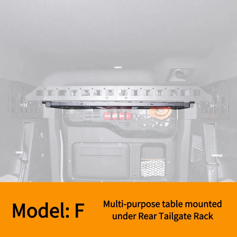 Car Tailgate Expansion Aluminum Conversion for Chery iCAR V23-Let us help you explore your 4x4 with us Noxfun