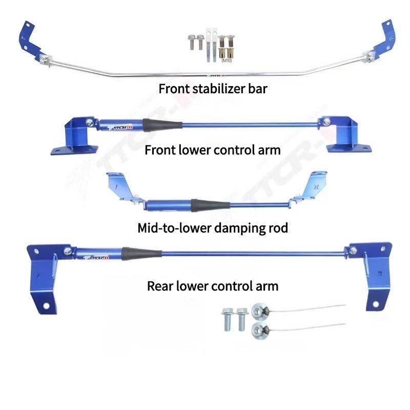 Chassis Damper Brace Kit For JETOUR G700-Let us help you explore your 4x4 with us Noxfun