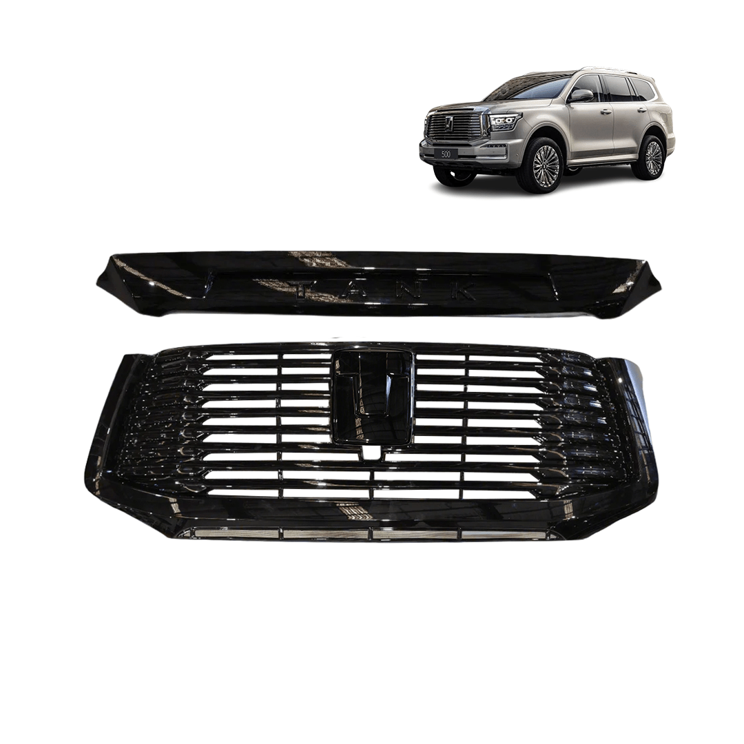GWM TANK 500 SOLID GRILLE BLACKOUT PACK-Let us help you explore your 4x4 with us Noxfun