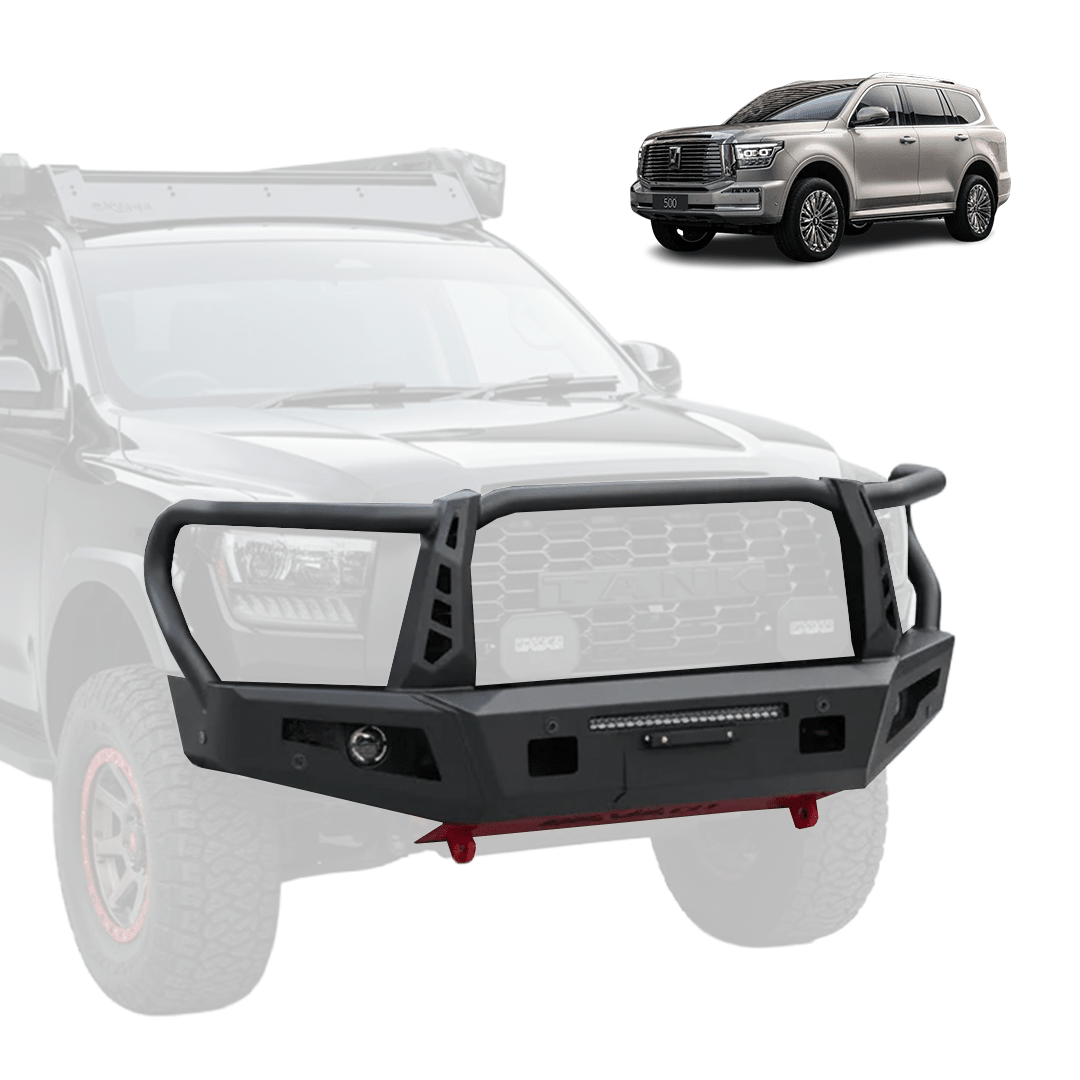 GWM TANK 500 ARMOUR FORGED BULL BAR (HOOPED)-Let us help you explore your 4x4 with us Noxfun