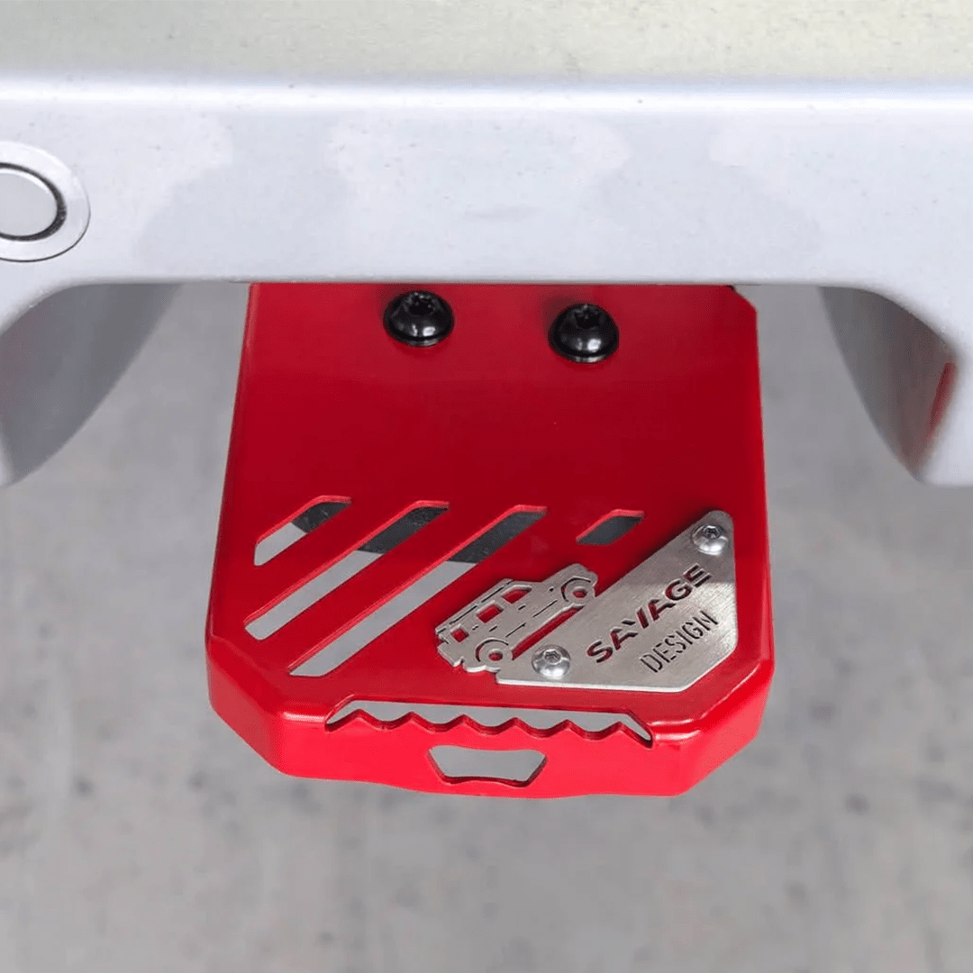 noxfun PHANTOM SERIES REAR BUMPER STEP PLATE DENZA B5 2026+-Let us help you explore your 4x4 with us Noxfun