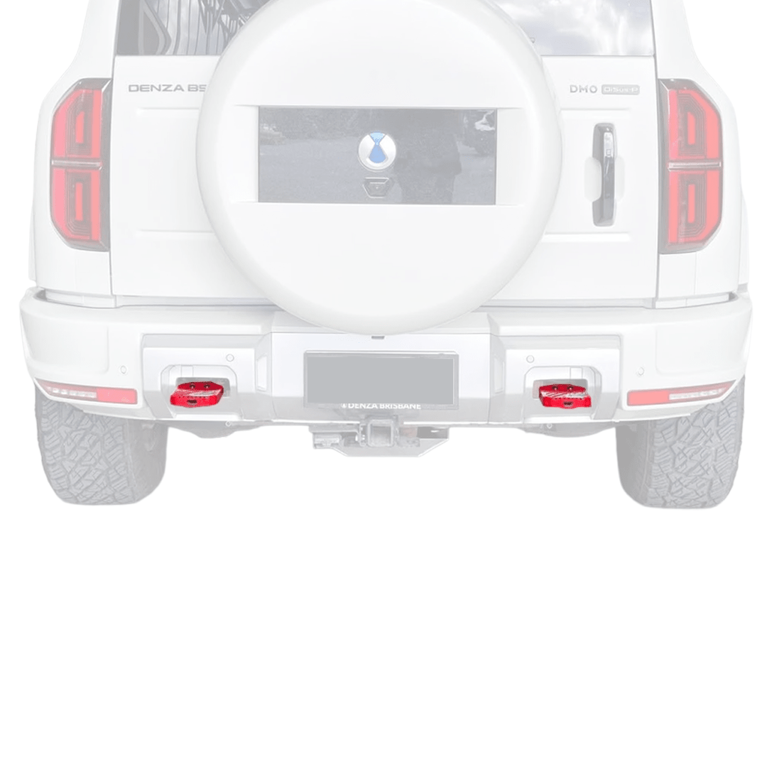 noxfun PHANTOM SERIES REAR BUMPER STEP PLATE DENZA B5 2026+-Let us help you explore your 4x4 with us Noxfun