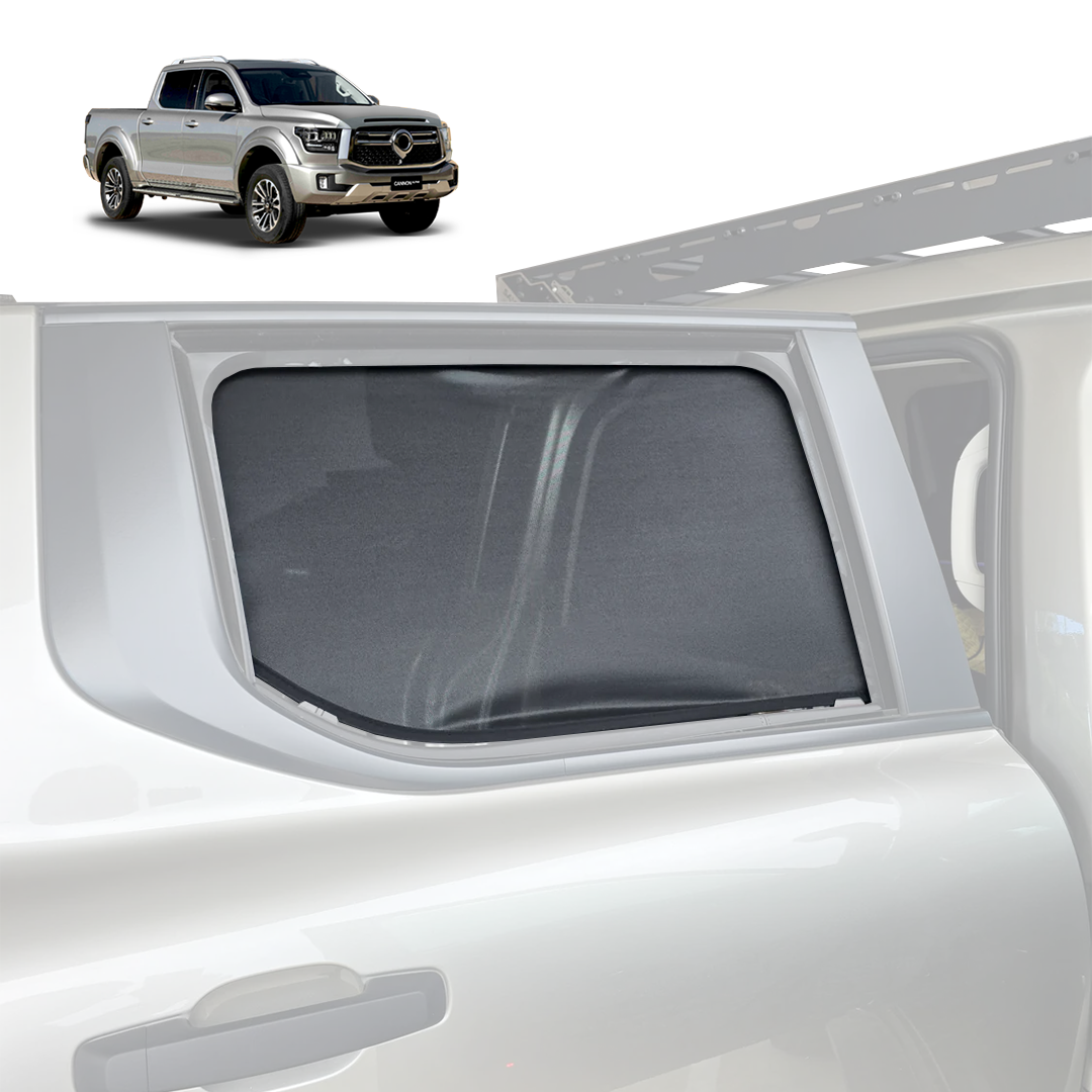 GWM ALPHA SHADEPRO REAR SUNS HADE PAIR ALL MODELS-Let us help you explore your 4x4 with us Noxfun