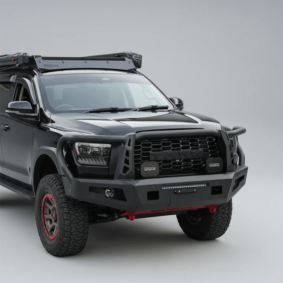 GWM TANK 500 ARMOUR FORGED BULL BAR (HOOPED)-Let us help you explore your 4x4 with us Noxfun