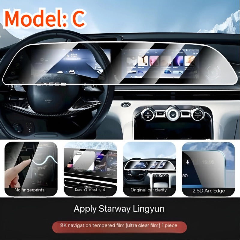Car Navigation Protective Tempered Film for Chery Exeed TXL-Let us help you explore your 4x4 with us Noxfun