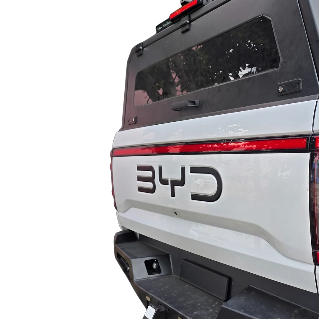 BYD SHARK 6 REAR LOGO BLACKOUT-Let us help you explore your 4x4 with us Noxfun